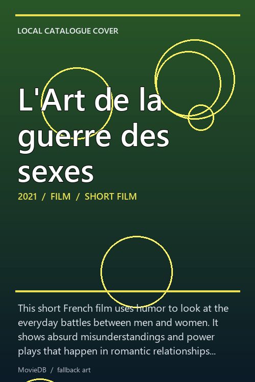 L'Art de la guerre des sexes poster