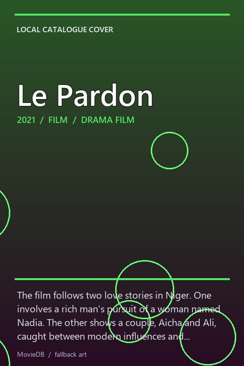 Le Pardon poster