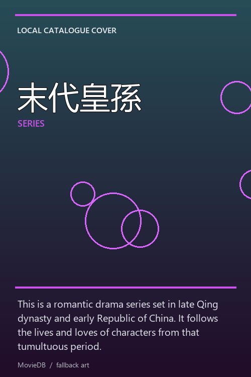 末代皇孫 poster