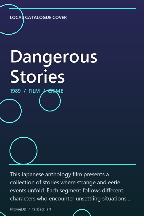Dangerous Stories poster