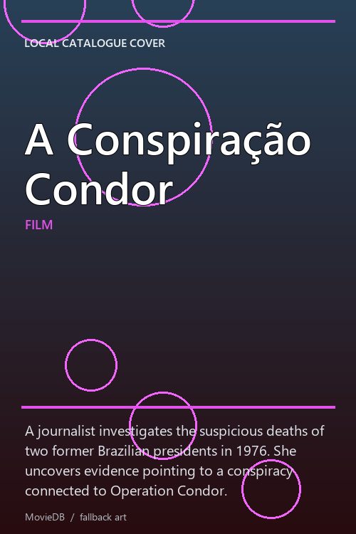 A Conspiração Condor poster