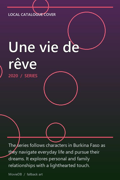 Une vie de rêve poster