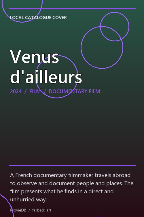 Venus d'ailleurs poster