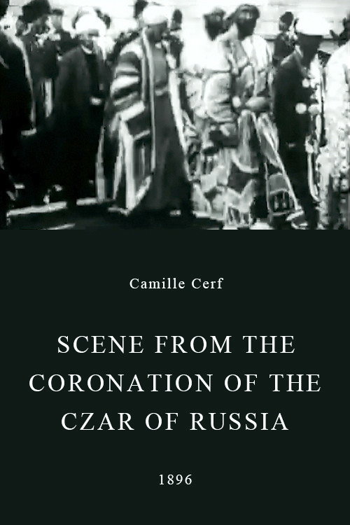 Coronation of the Czar of Russia poster