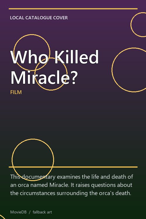 Who Killed Miracle? poster