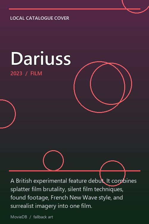 Dariuss poster