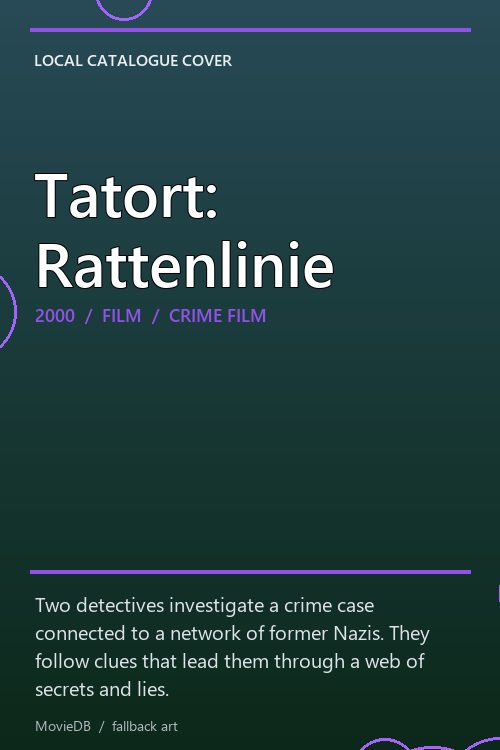 Tatort: Rattenlinie poster