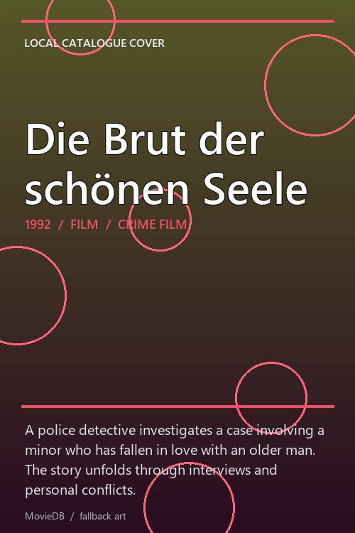 Die Brut der schönen Seele poster