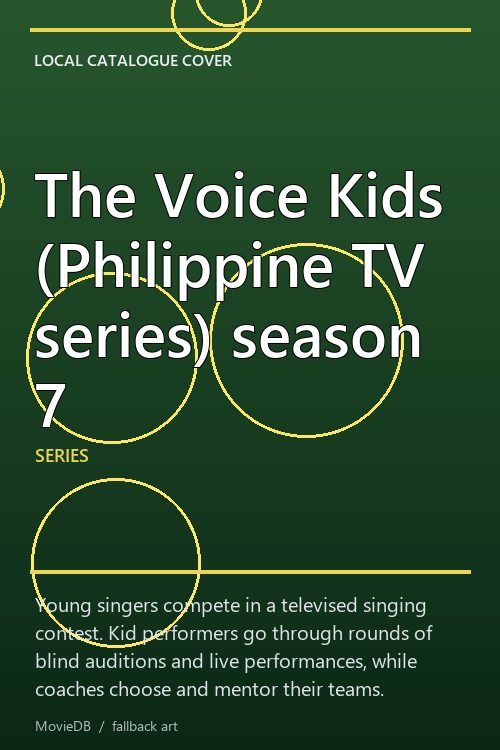 The Voice Kids (Philippine TV series) season 7 poster