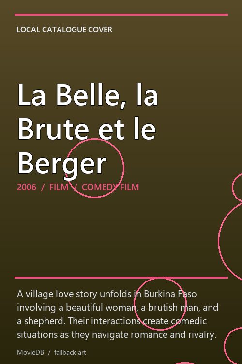 La Belle, la Brute et le Berger poster