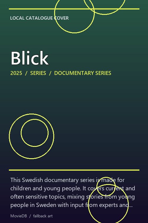 Blick poster