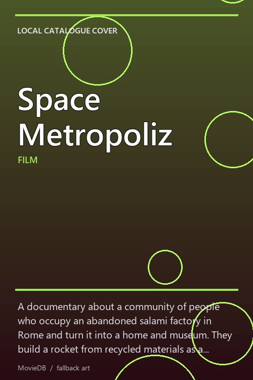 Space Metropoliz poster