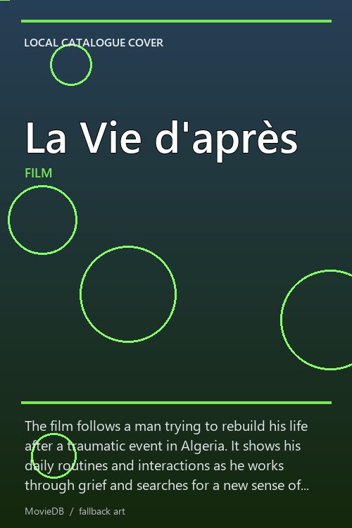 La Vie d'après poster