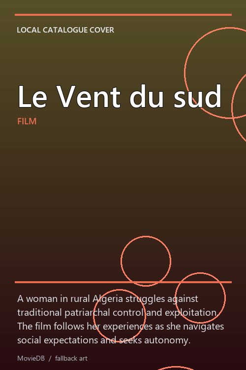 Le Vent du sud poster