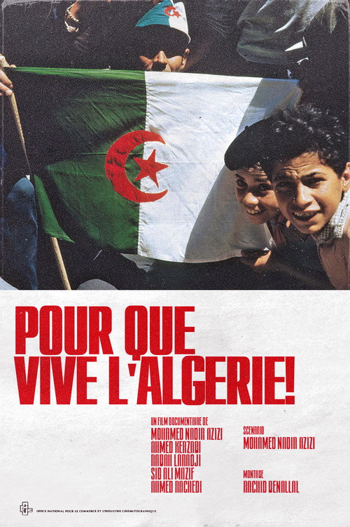 Pour que vive l'Algérie! poster