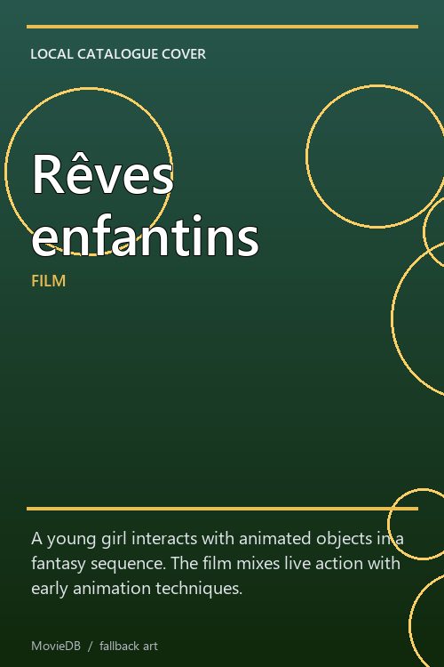 Rêves enfantins poster