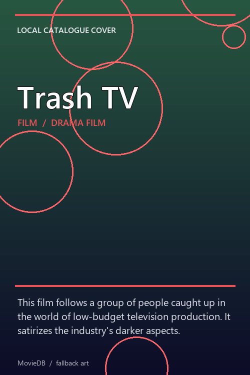Trash TV poster