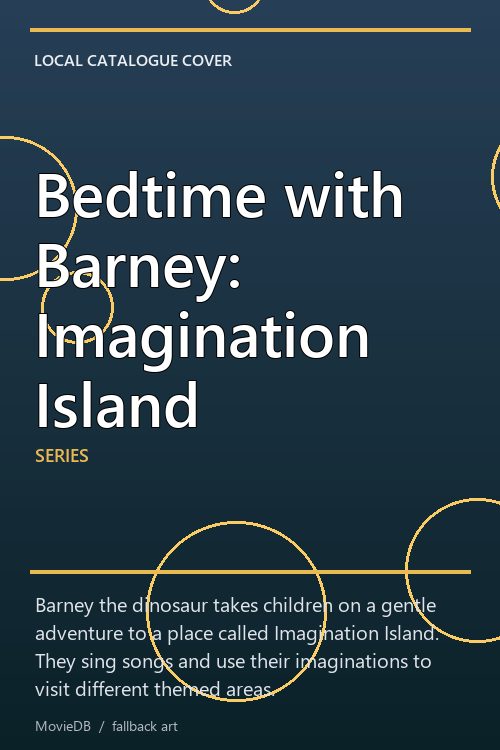 Bedtime with Barney: Imagination Island poster