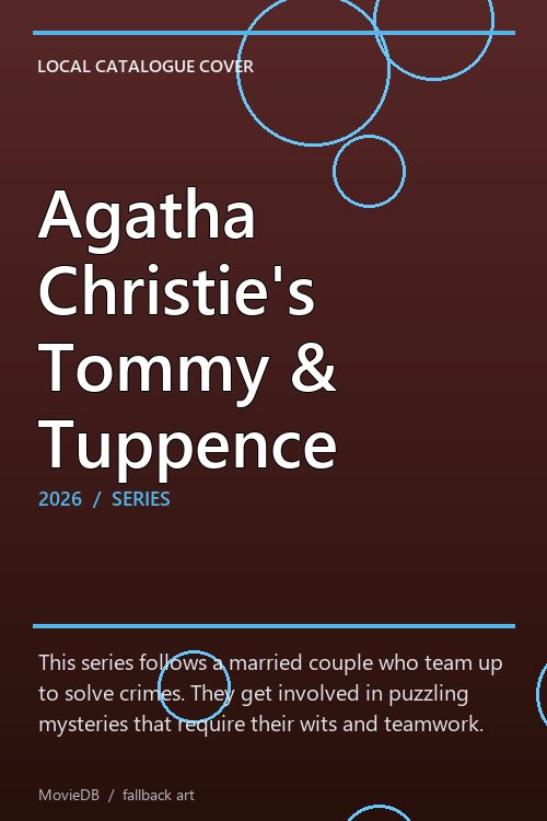 Agatha Christie's Tommy & Tuppence poster