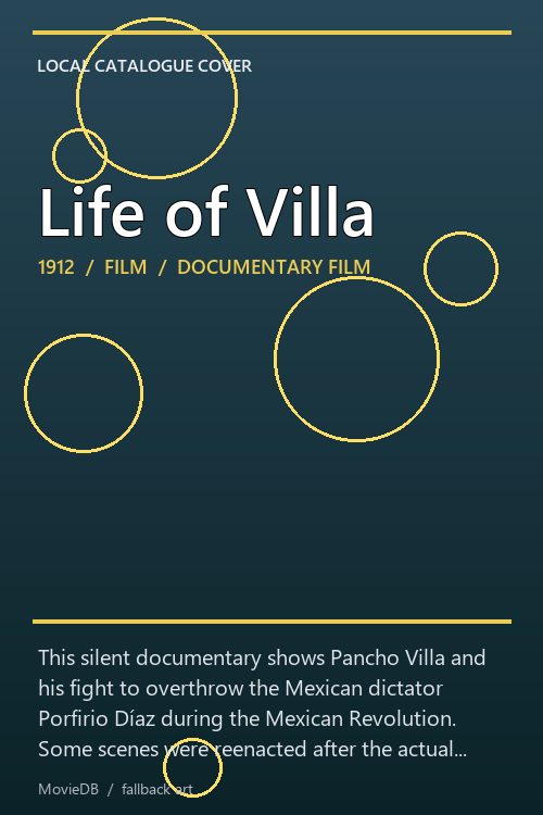 Life of Villa poster