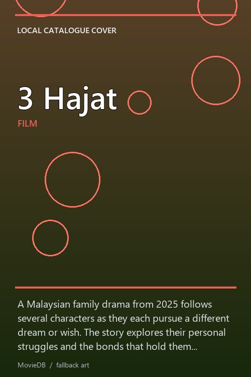 3 Hajat poster