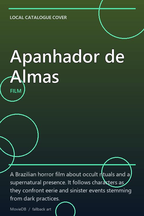 Apanhador de Almas poster