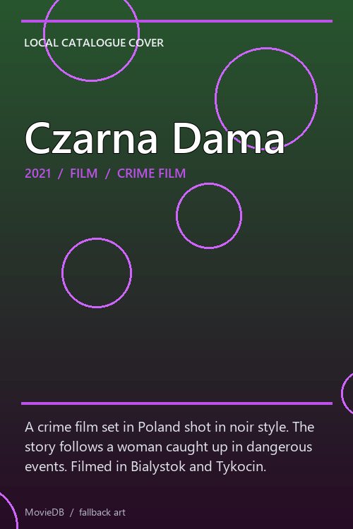 Czarna Dama poster