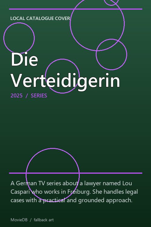 Die Verteidigerin poster