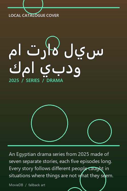 ما تراه ليس كما يبدو poster