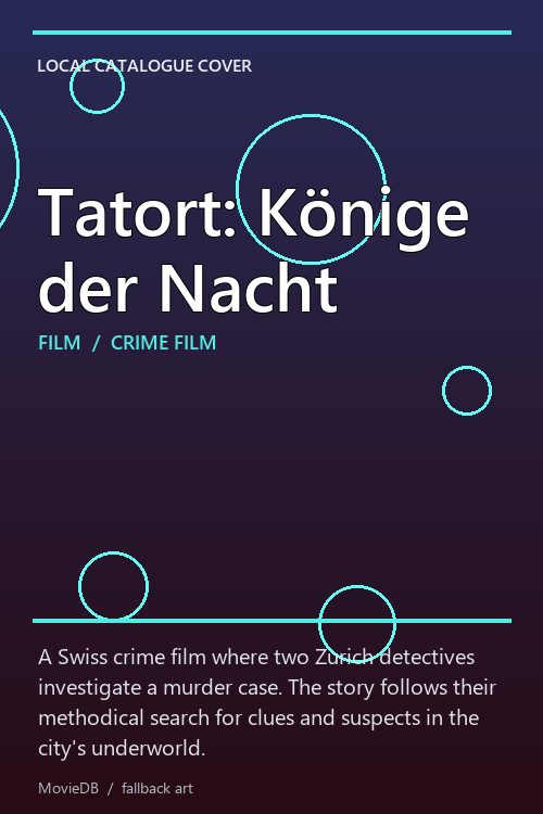 Tatort: Könige der Nacht poster