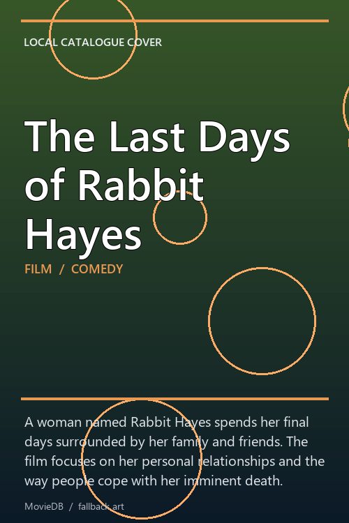The Last Days of Rabbit Hayes poster