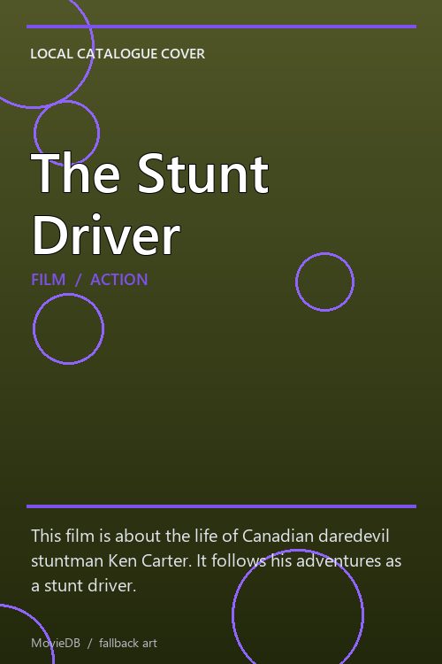 The Stunt Driver poster