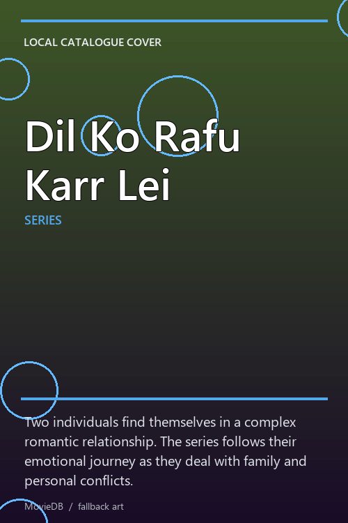 Dil Ko Rafu Karr Lei poster