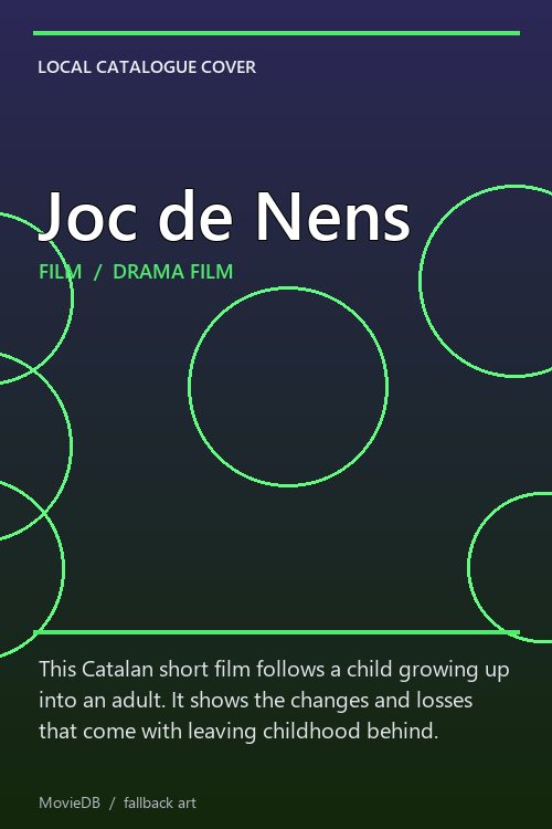 Joc de Nens poster