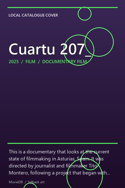 Cuartu 207_ poster