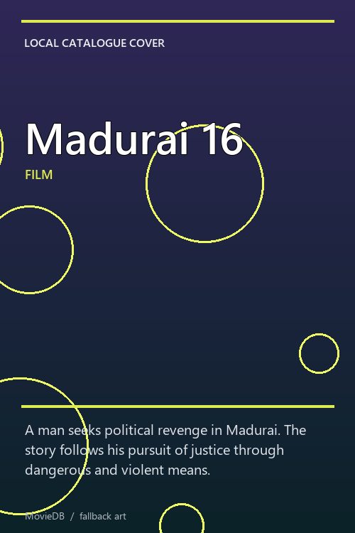 Madurai 16 poster