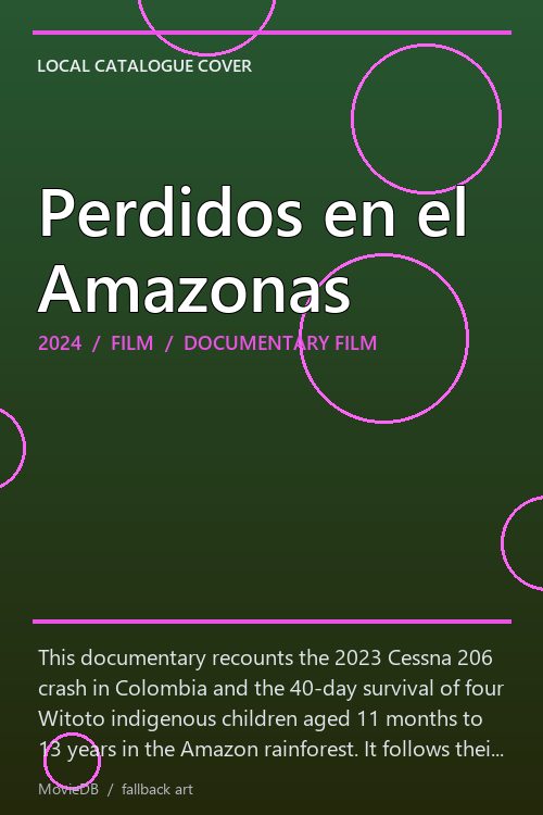 Perdidos en el Amazonas poster