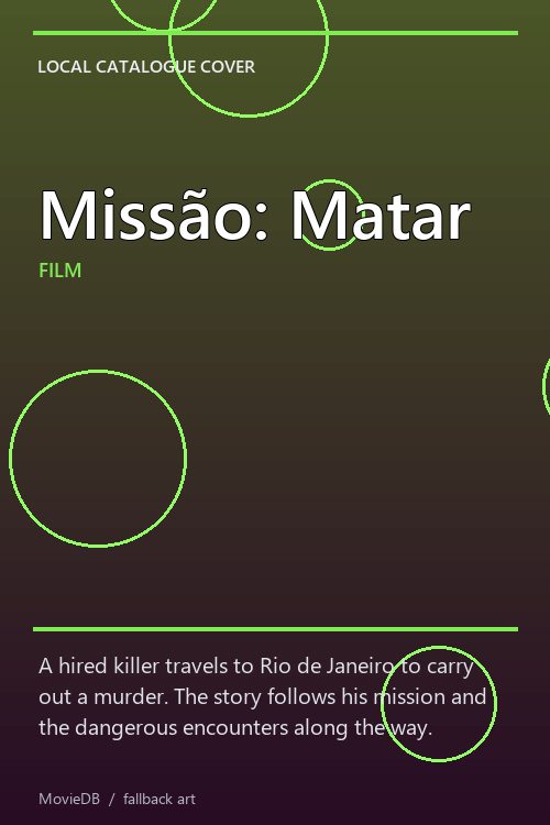 Missão: Matar poster