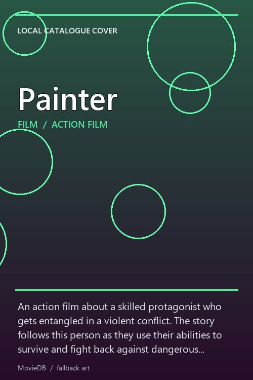 Painter poster