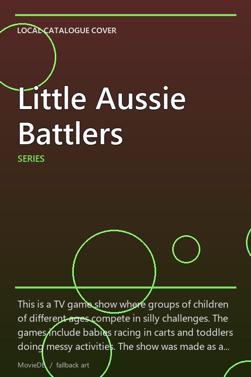 Little Aussie Battlers poster