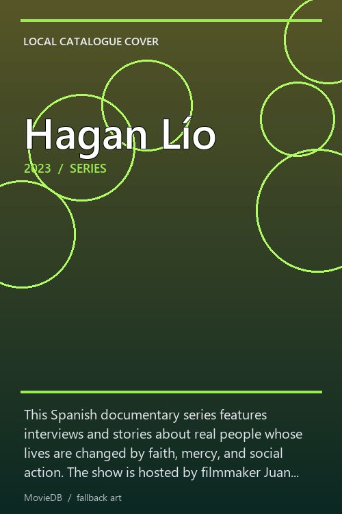 Hagan Lío poster