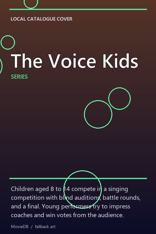 The Voice Kids poster