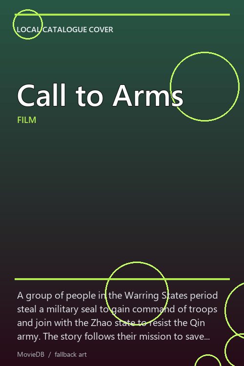 Call to Arms poster