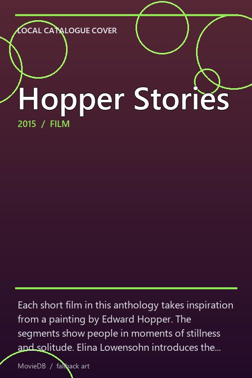 Hopper Stories poster
