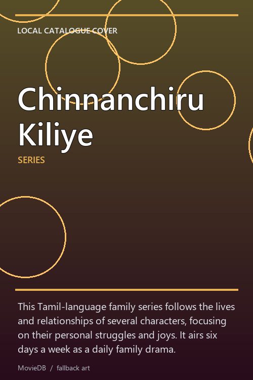 Chinnanchiru Kiliye poster