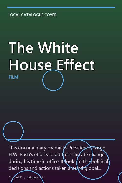 The White House Effect poster