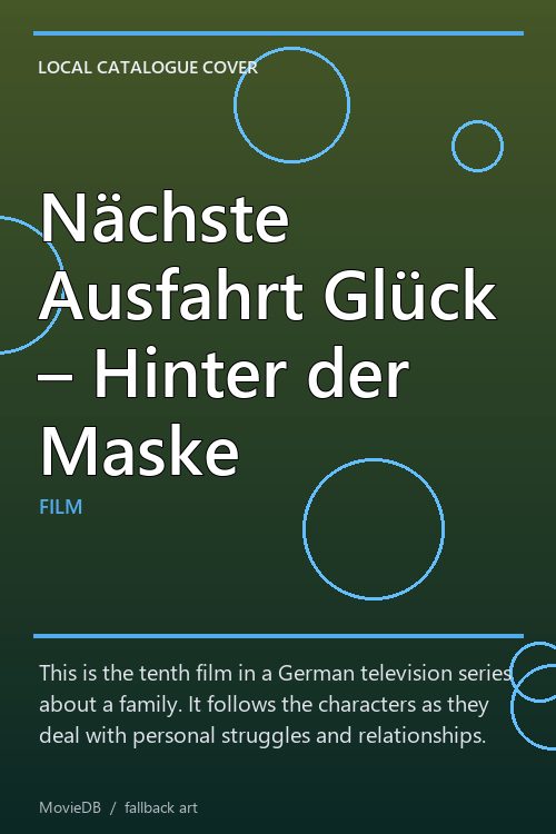 Nächste Ausfahrt Glück – Hinter der Maske poster