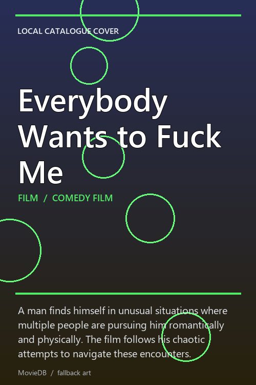 Everybody Wants to Fuck Me poster