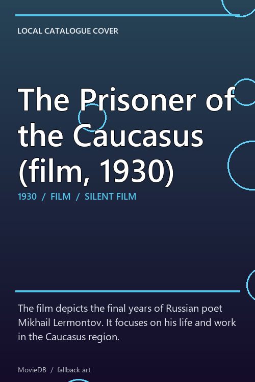 The Prisoner of the Caucasus (film, 1930) poster