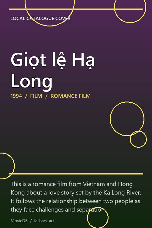 Giọt lệ Hạ Long poster